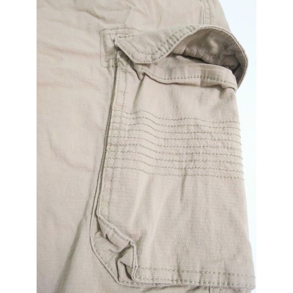 Airwalk Men's Size 30 Khaki Cargo Pockets Zip Ripstop Outdoors Hiking - Picture 3 of 9